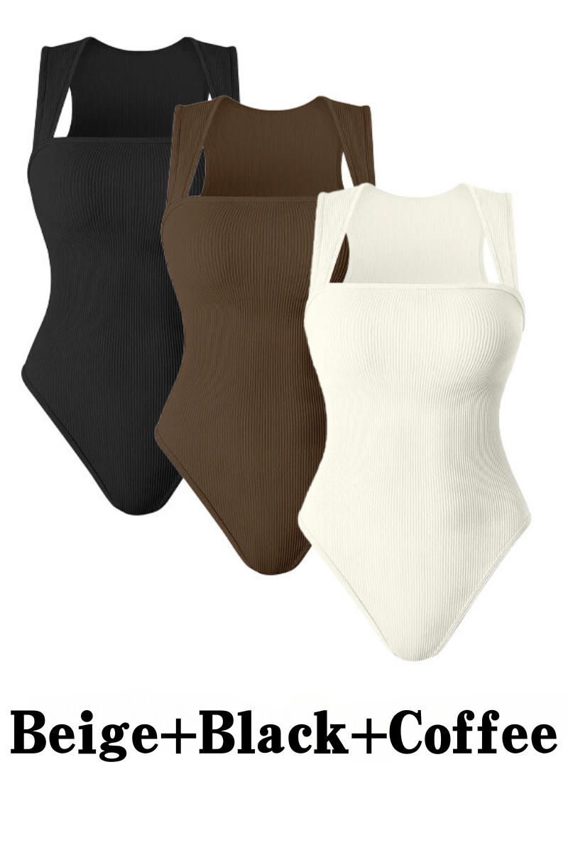 Flattering Sleeveless Tummy-Control Tank Tops & Bodysuits