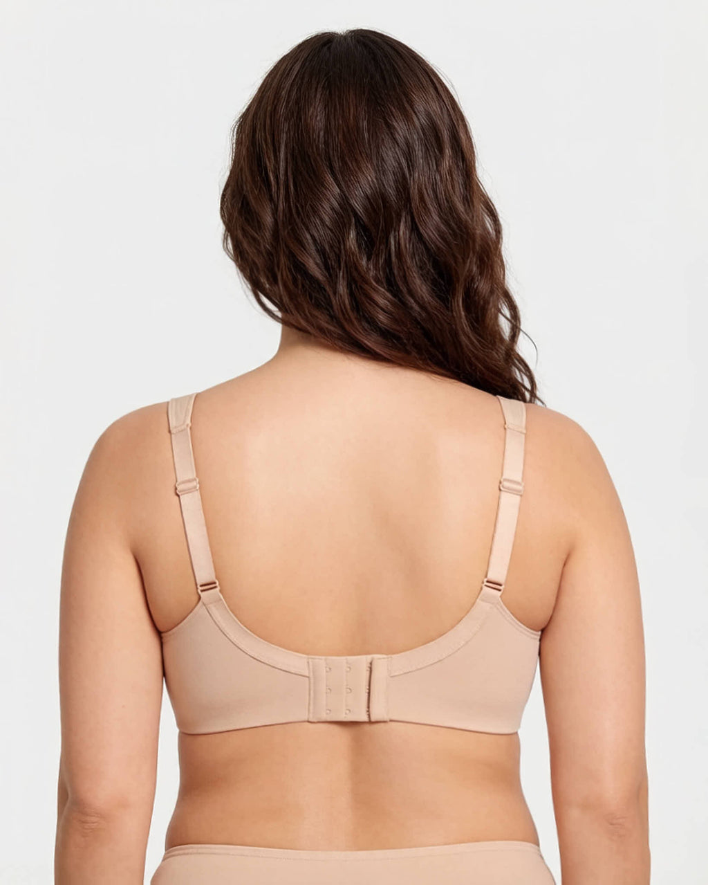 Soft Plus-Size Full-Coverage Unlined Minimizer Bra for Everyday Comfort and Support
