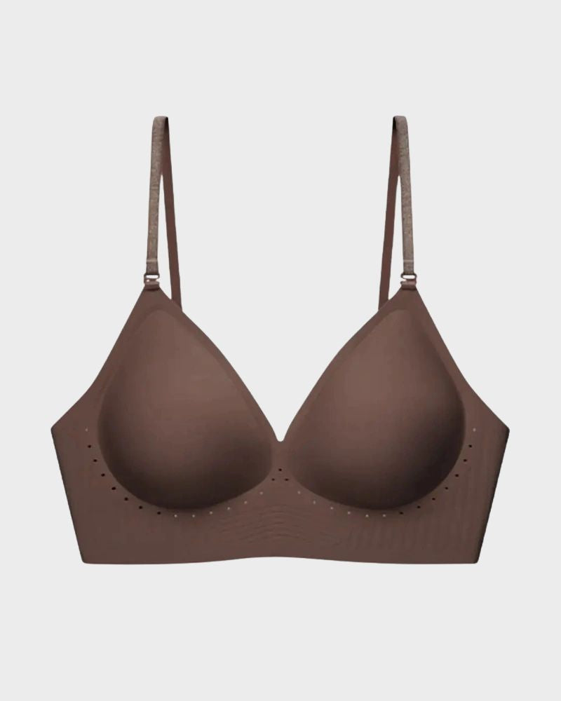 Low-Back Seamless Convertible Demi Bra – All-Day Comfort with Versatile Convertible Straps