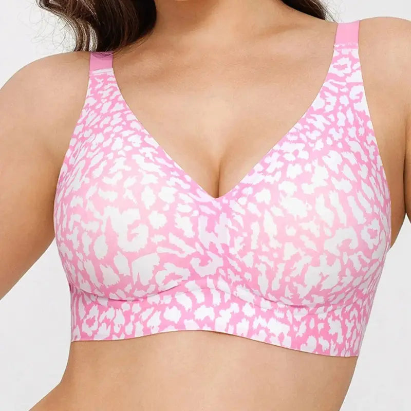 Deep-V Seamless Wireless Push-Up Bras for Women – All-Day Comfort and Flattering Lift