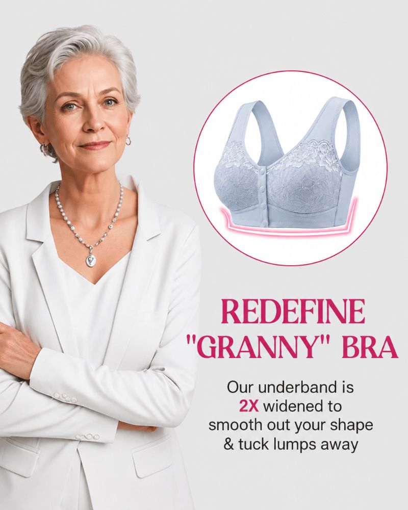 All-Day Comfort Front-Closure Wireless Support Bra