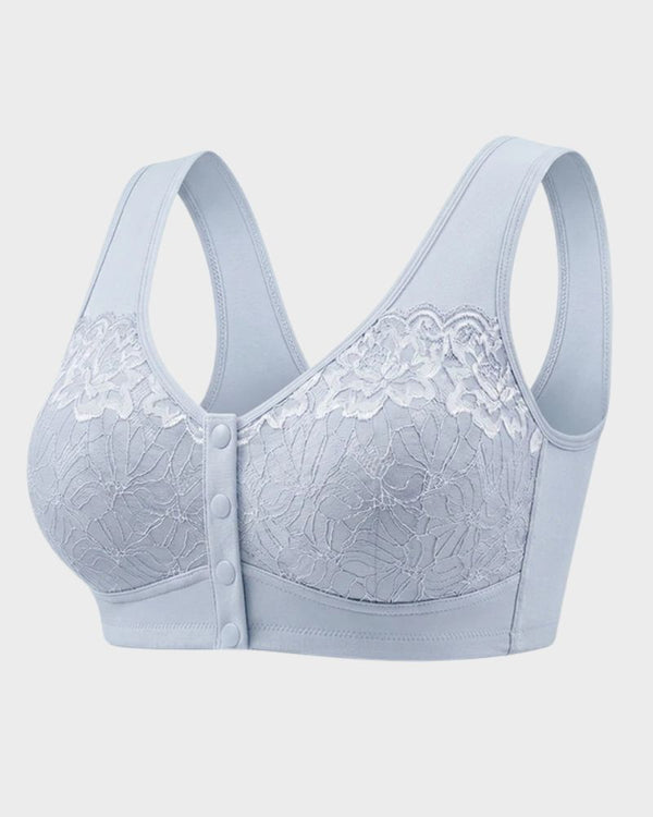 All-Day Comfort Front-Closure Wireless Support Bra