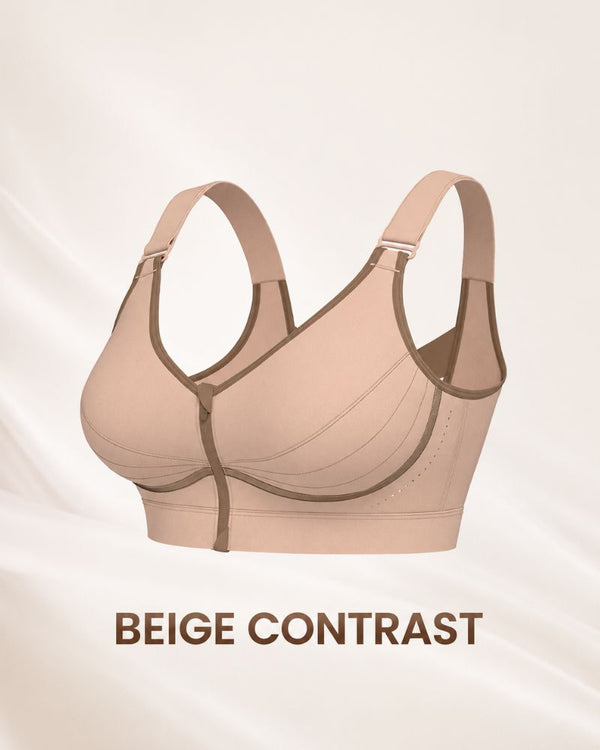 Custom-Lift Front-Zip Bra for Ultimate Posture Support