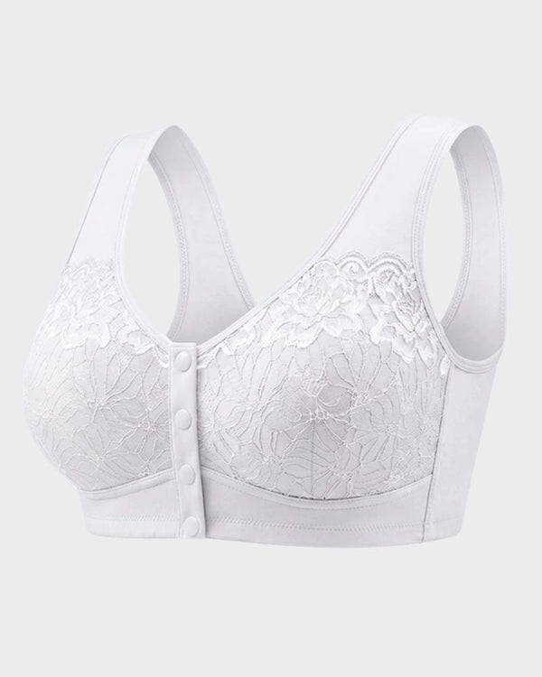 All-Day Comfort Front-Closure Wireless Support Bra