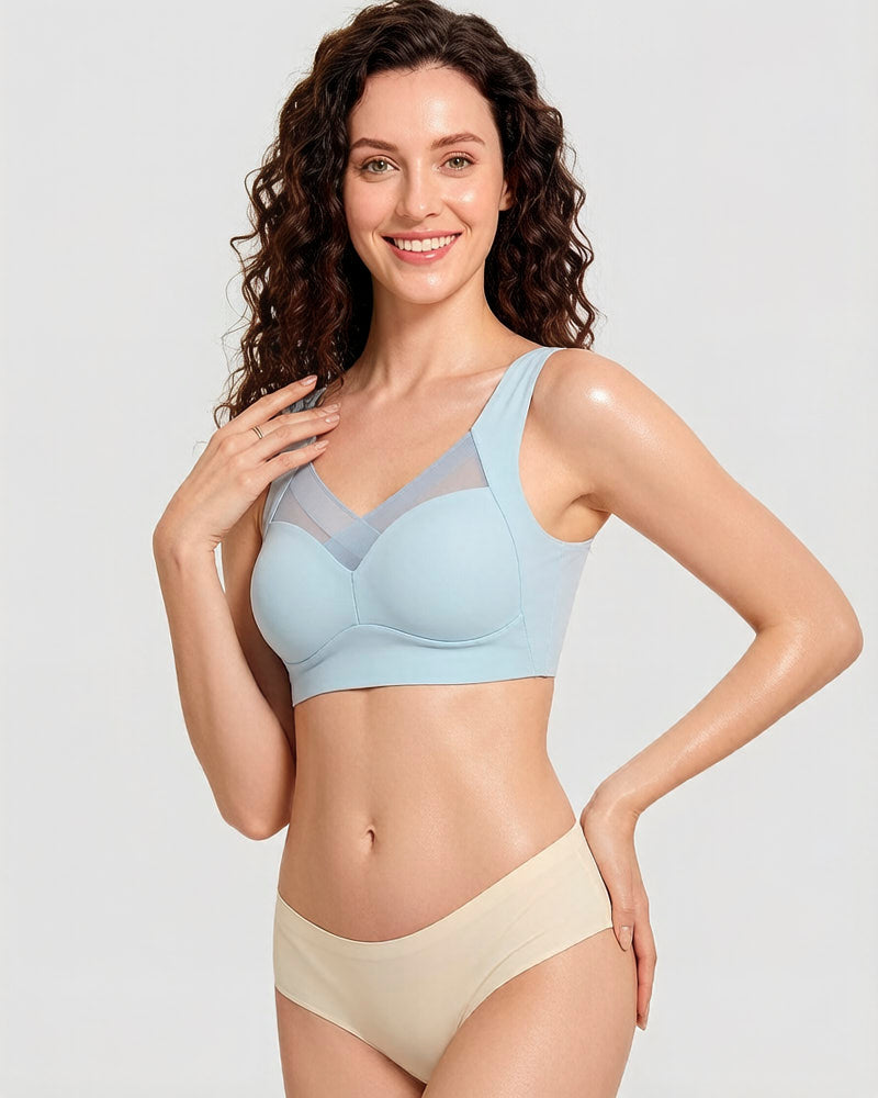 All-Day Comfort Smoothing Mesh Bra