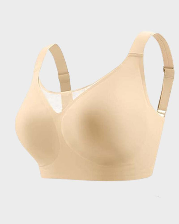 Mesh Front-Contouring Bra for a Sculpted Silhouette
