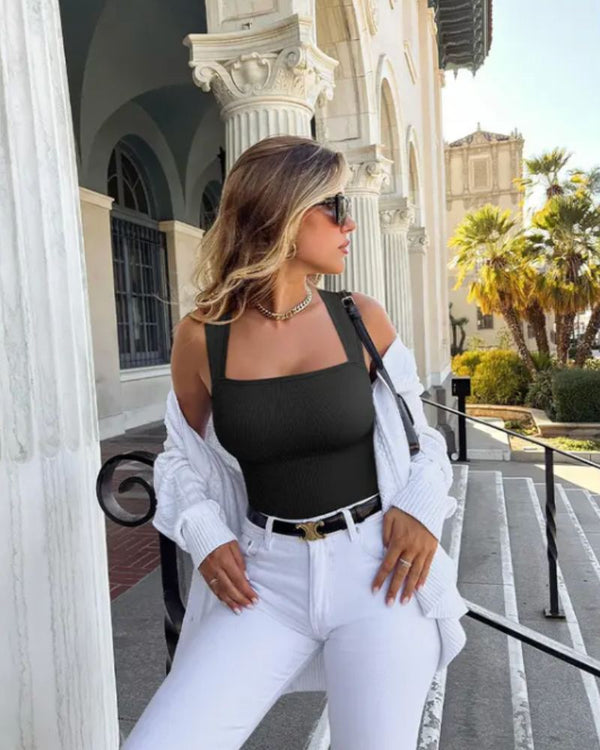 Flattering Sleeveless Tummy-Control Tank Tops & Bodysuits