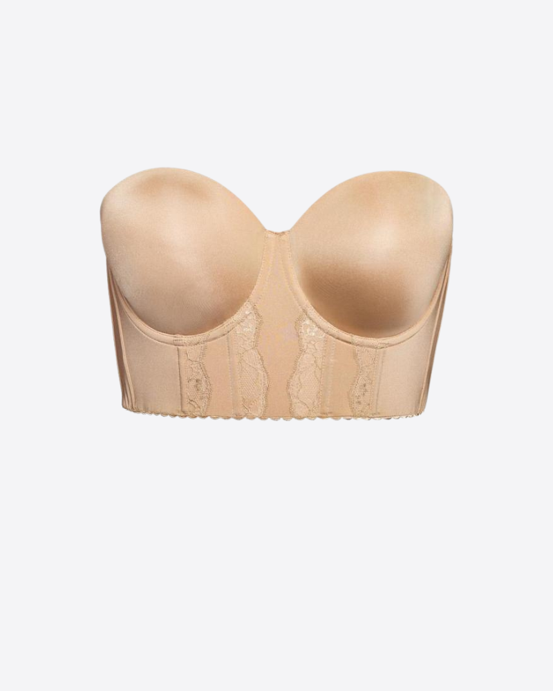 Low-Back Strapless Bra — Seamless, Invisible Support for Backless Outfits