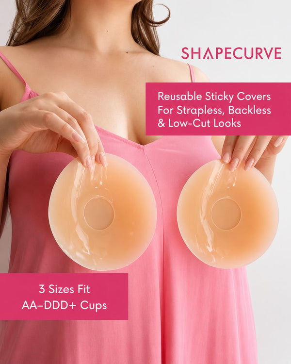 Reusable Seamless Silicone Nipple Covers – Discreet, Comfortable Coverage