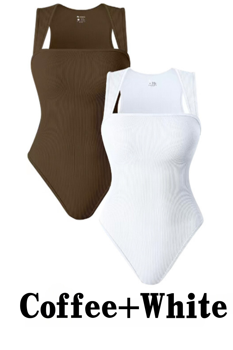 Flattering Sleeveless Tummy-Control Tank Tops & Bodysuits