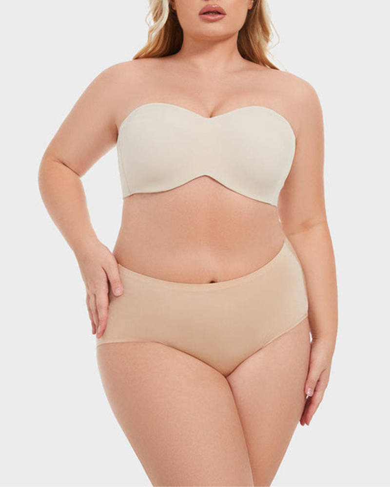 All-Day Support Non-Slip Convertible Bandeau Bra