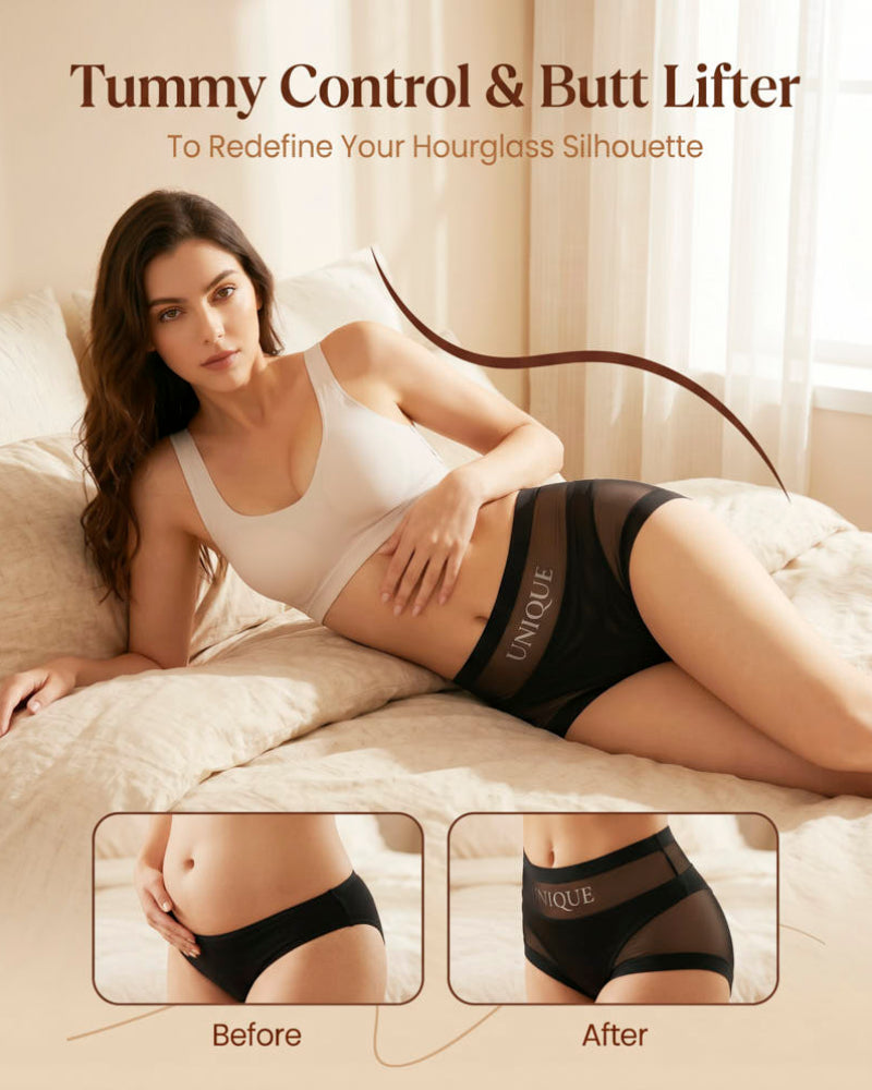6-Pack Seamless Tummy-Smoothing Boyshorts