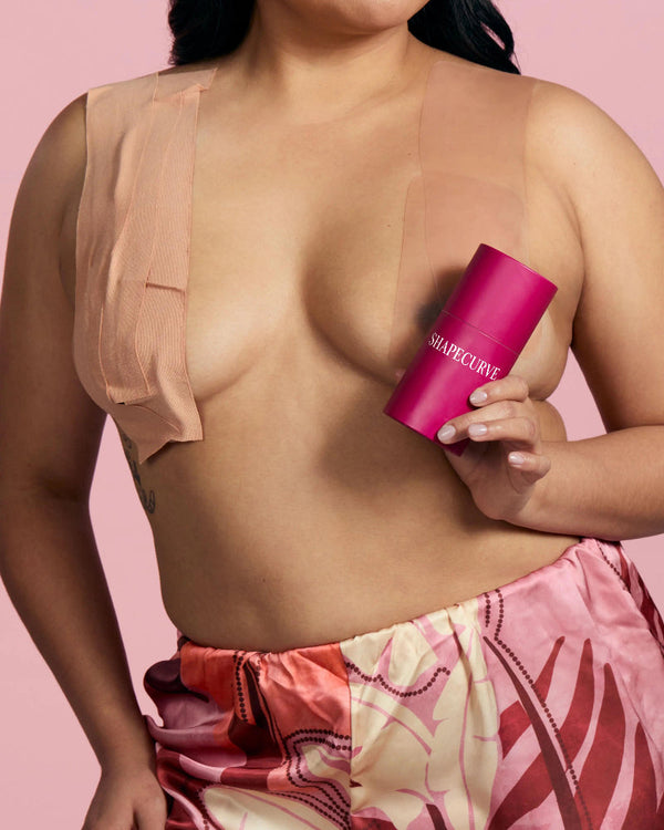 Effortless Boob Tape – Safer, Skin-Friendly Support (6 Strips)