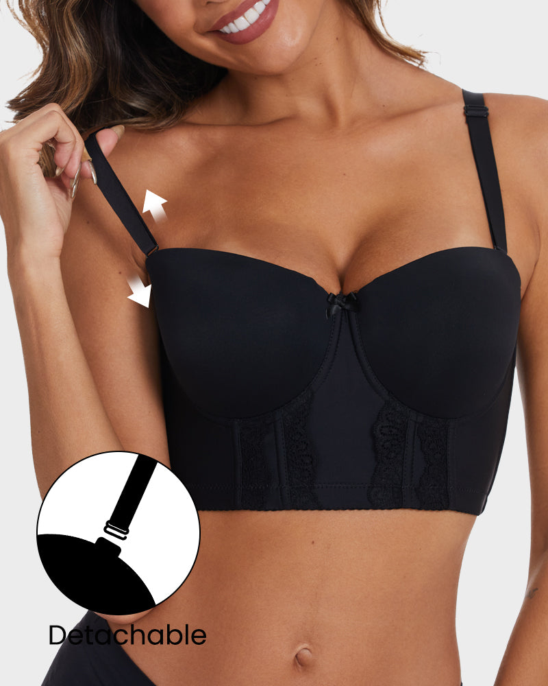 Low-Back Strapless Bra — Seamless, Invisible Support for Backless Outfits