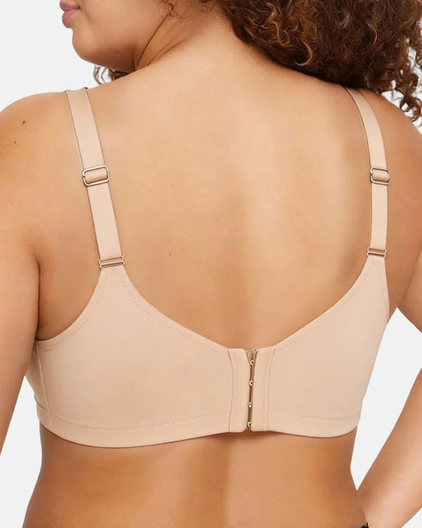 Seamless Deep-V Push-Up Bra for a Flawless Lift