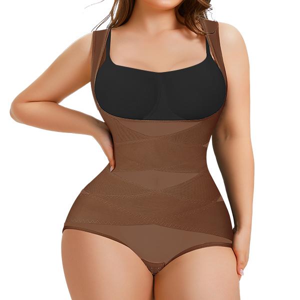 True Shape Mesh Shapewear Bodysuit – Breathable, Invisible Tummy Control
