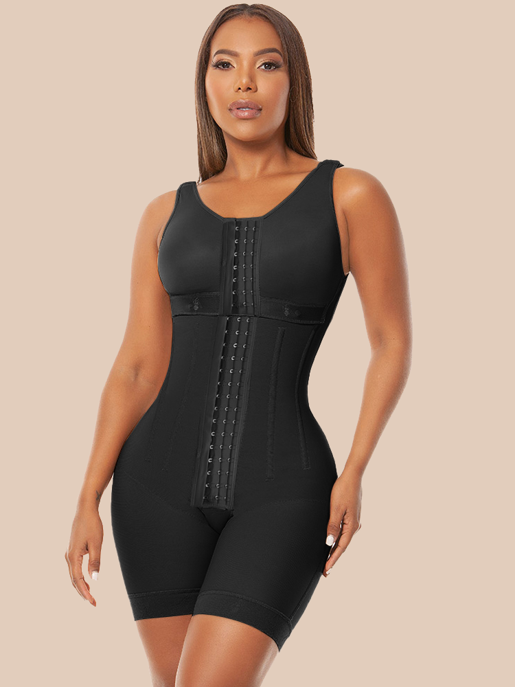 Postpartum Shapewear Bodysuit with Gentle Chest Support