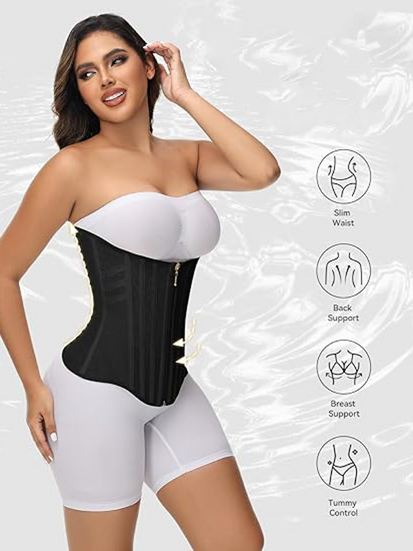 Women's Dual-Layer Compression Waist and Abdomen Belt