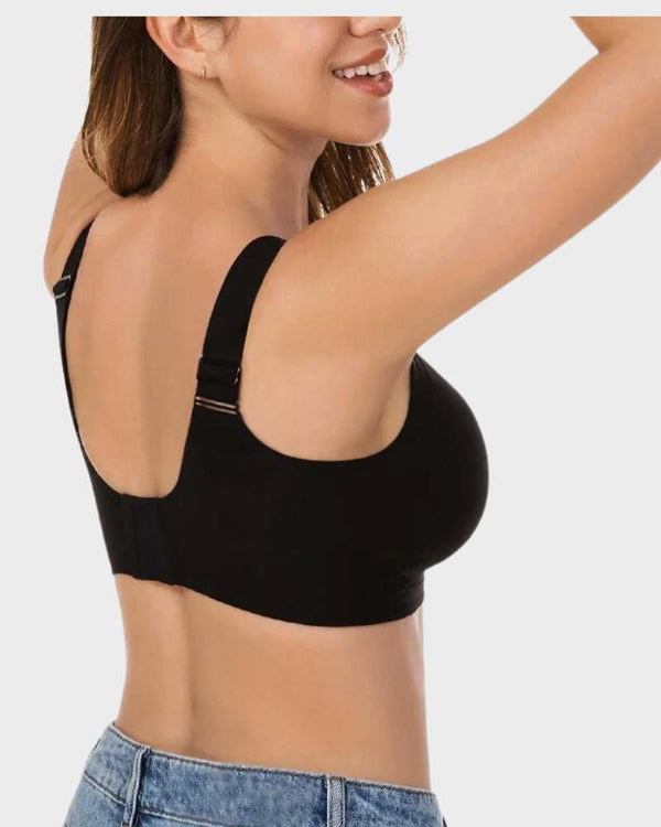 Mesh Front-Contouring Bra for a Sculpted Silhouette