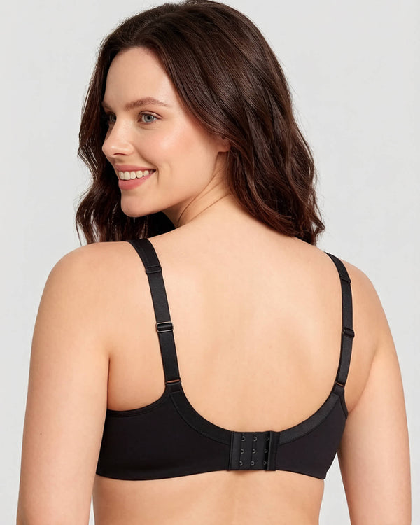 Soft Plus-Size Full-Coverage Unlined Minimizer Bra for Everyday Comfort and Support