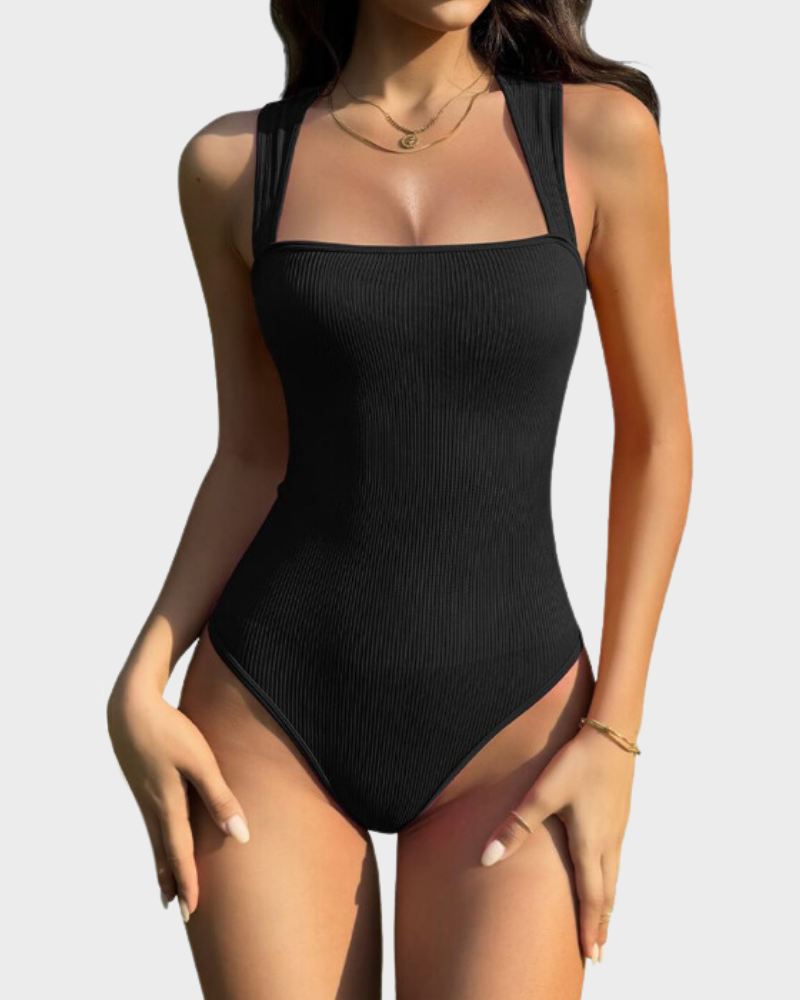 Flattering Sleeveless Tummy-Control Tank Tops & Bodysuits