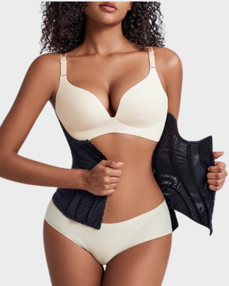 Premium Latex Waist Trainer for Tummy Control and Hourglass Silhouette