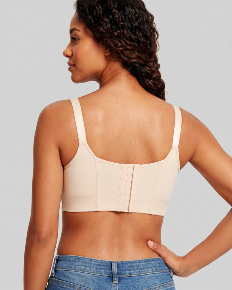 Brown Push-Up Back-Smoothing Bra