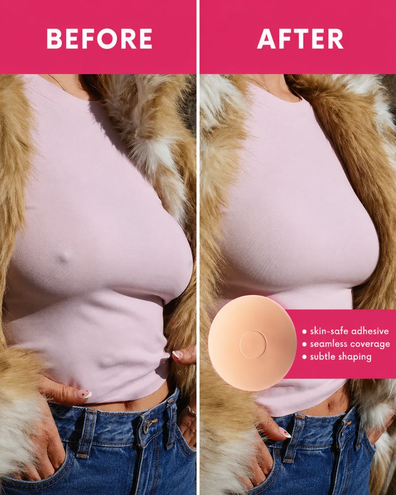 Reusable Seamless Silicone Nipple Covers – Discreet, Comfortable Coverage
