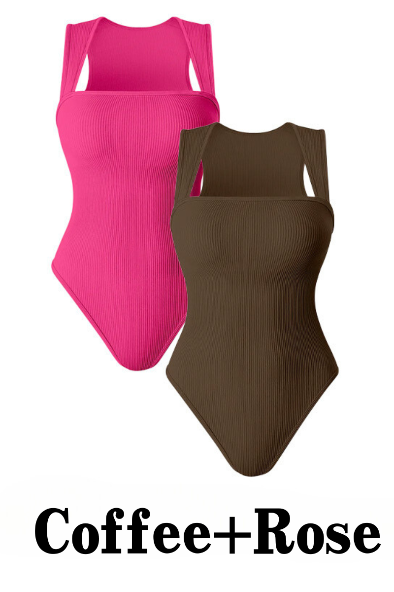 Flattering Sleeveless Tummy-Control Tank Tops & Bodysuits