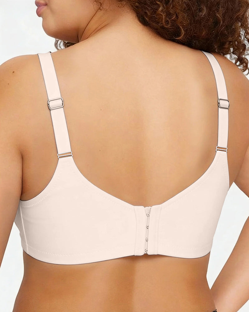 Seamless Deep-V Push-Up Bra for a Flawless Lift