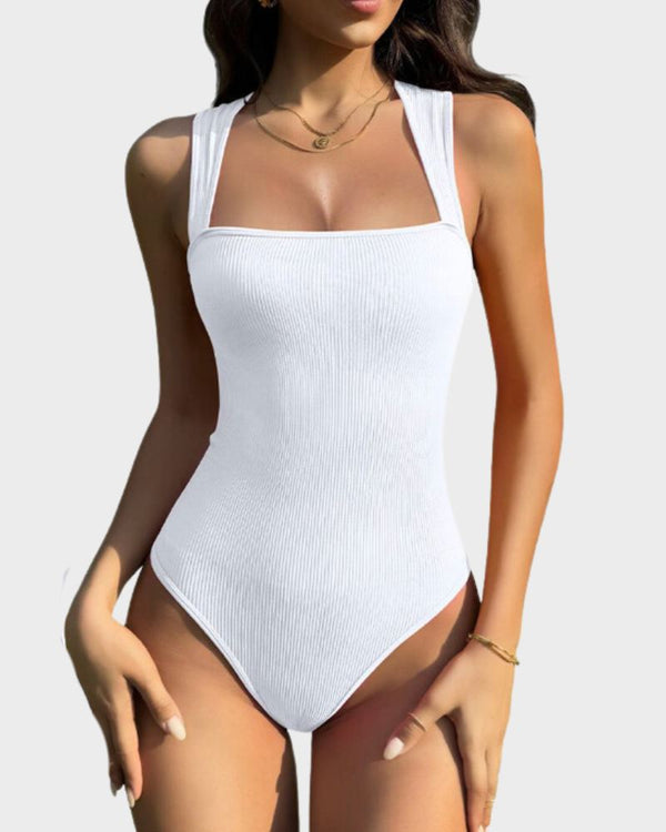Flattering Sleeveless Tummy-Control Tank Tops & Bodysuits