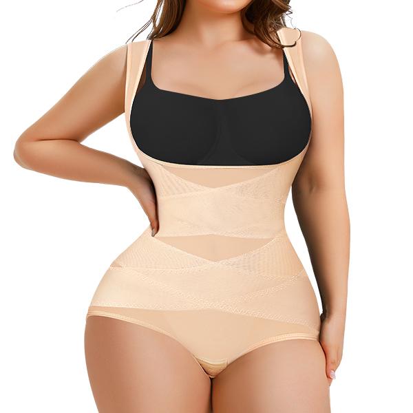 True Shape Mesh Shapewear Bodysuit – Breathable, Invisible Tummy Control