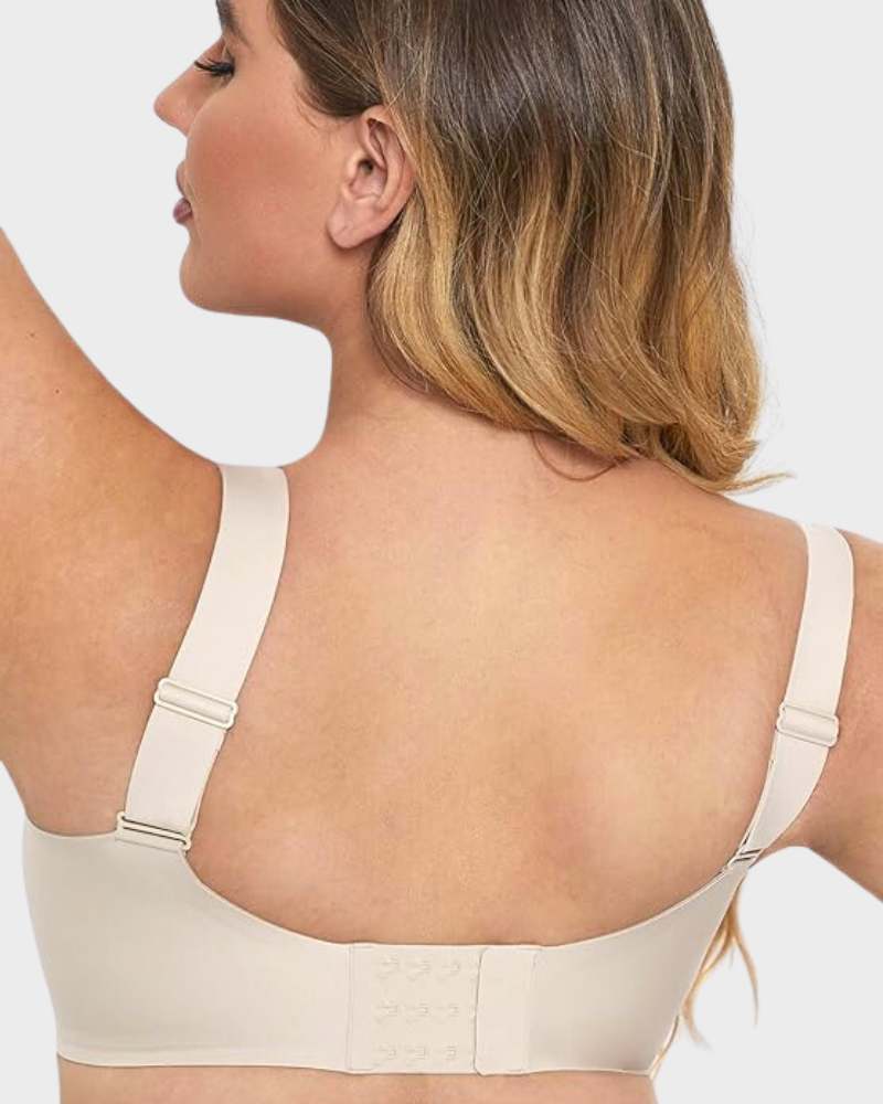 Mesh Front-Contouring Bra for a Sculpted Silhouette