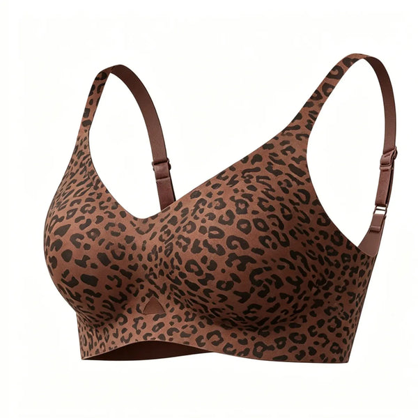 Jelly Soft Wireless Deep-V Lift Bra - All-Day Comfort & Support
