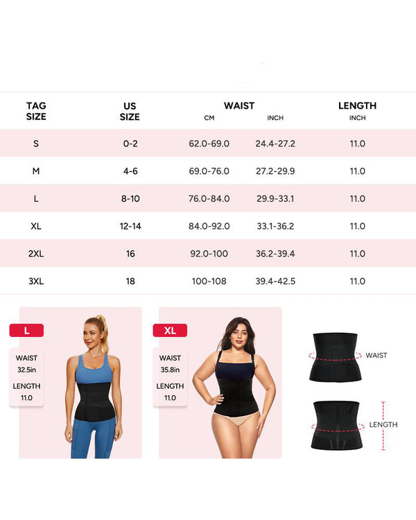 Women's Triple-Belt Waist Trainer — Adjustable Compression Shapewear for Enhanced Workouts and Everyday Support