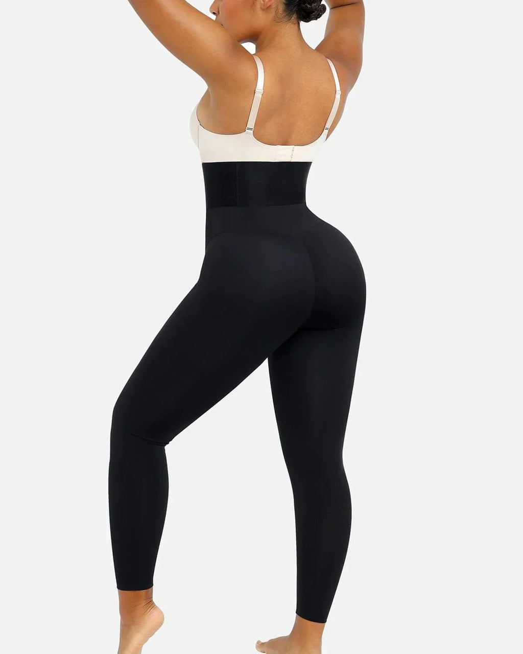 AirSlim ElasticFuse High-Waist Shaping Leggings – Targeted Tummy Control, All-Day Comfort & Support, Black