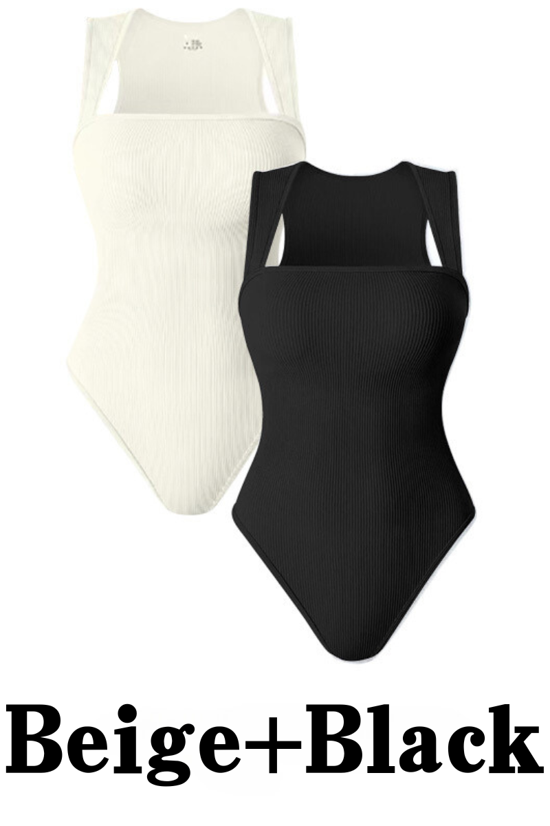 Flattering Sleeveless Tummy-Control Tank Tops & Bodysuits