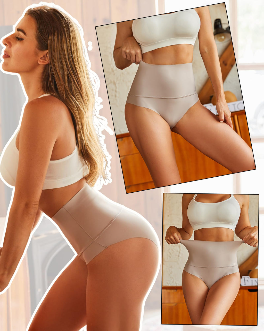 Women's High-Waist Tummy Control Briefs — 3-Pack