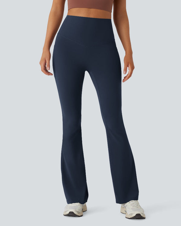 Sculpting High-Waist Yoga Leggings with Convenient Pockets