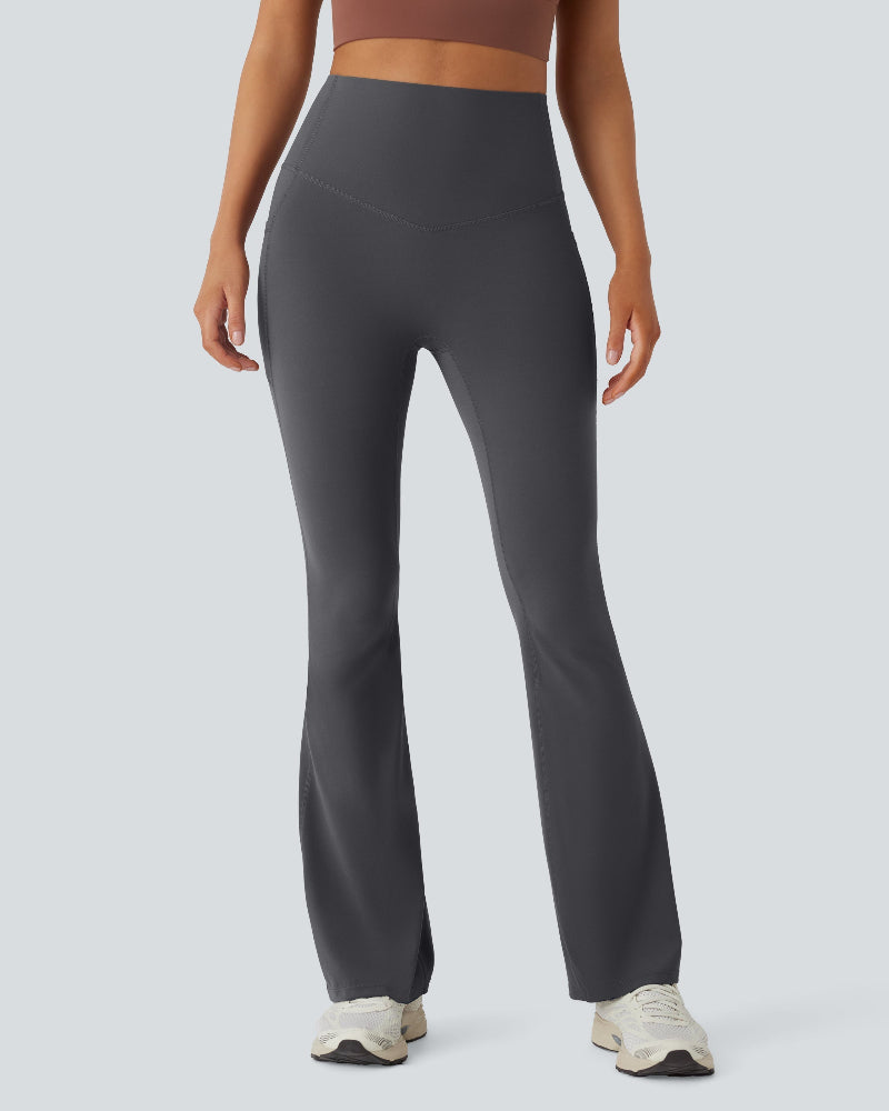 Sculpting High-Waist Yoga Leggings with Convenient Pockets