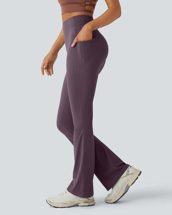 Sculpting High-Waist Yoga Leggings with Convenient Pockets