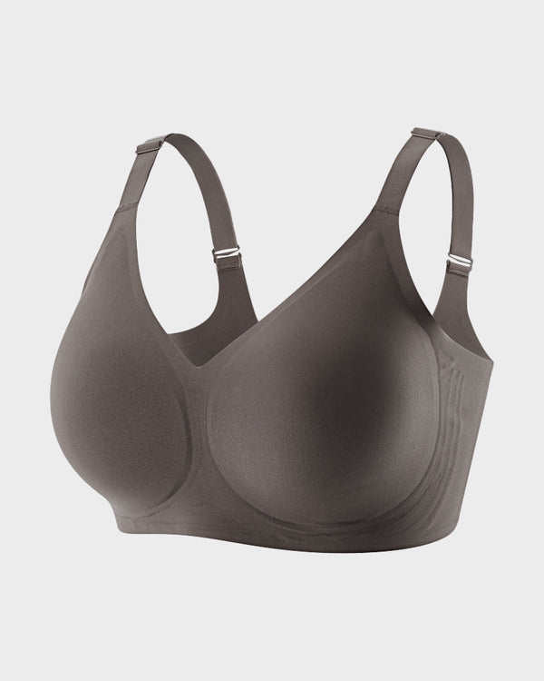 Seamless Deep-V Push-Up Wireless Bra for Women – Comfortable, Flattering Support All Day