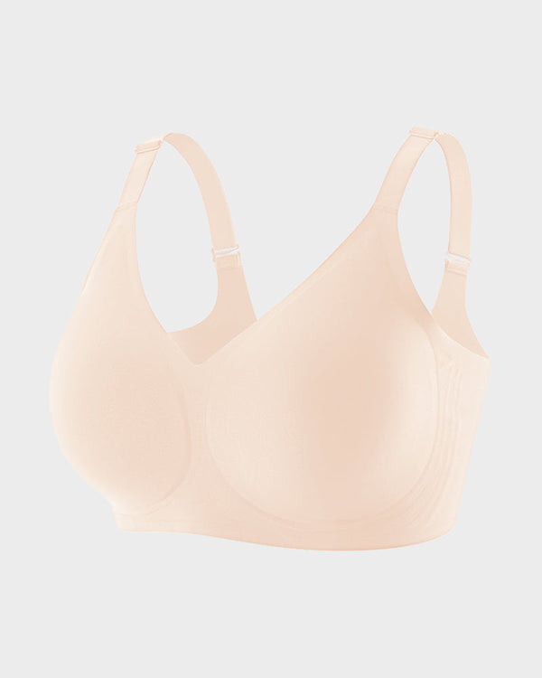 Seamless Deep-V Push-Up Wireless Bra for Women – Comfortable, Flattering Support All Day