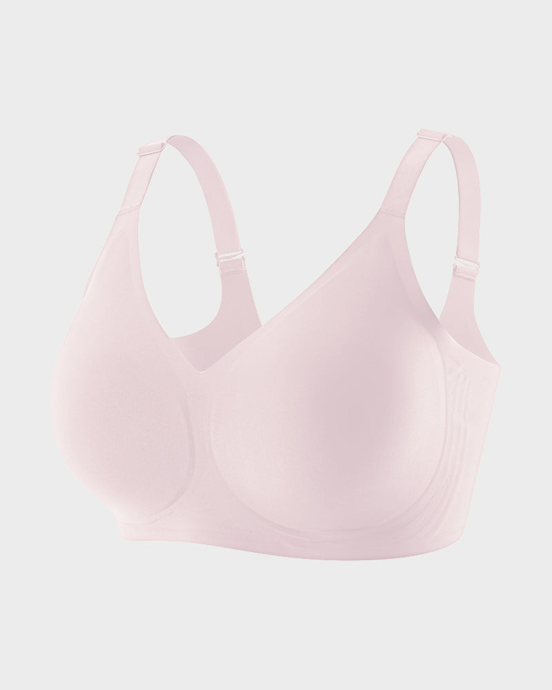 Seamless Deep-V Push-Up Wireless Bra for Women – Comfortable, Flattering Support All Day