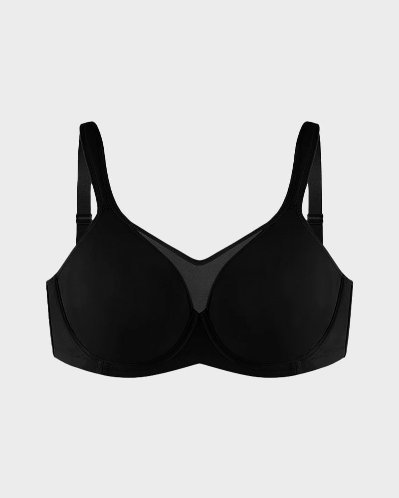 Plus Size Cooling Full-Coverage Minimizer Bra for Everyday Comfort