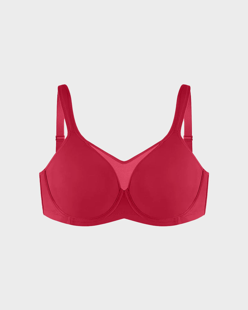 Plus Size Cooling Full-Coverage Minimizer Bra for Everyday Comfort