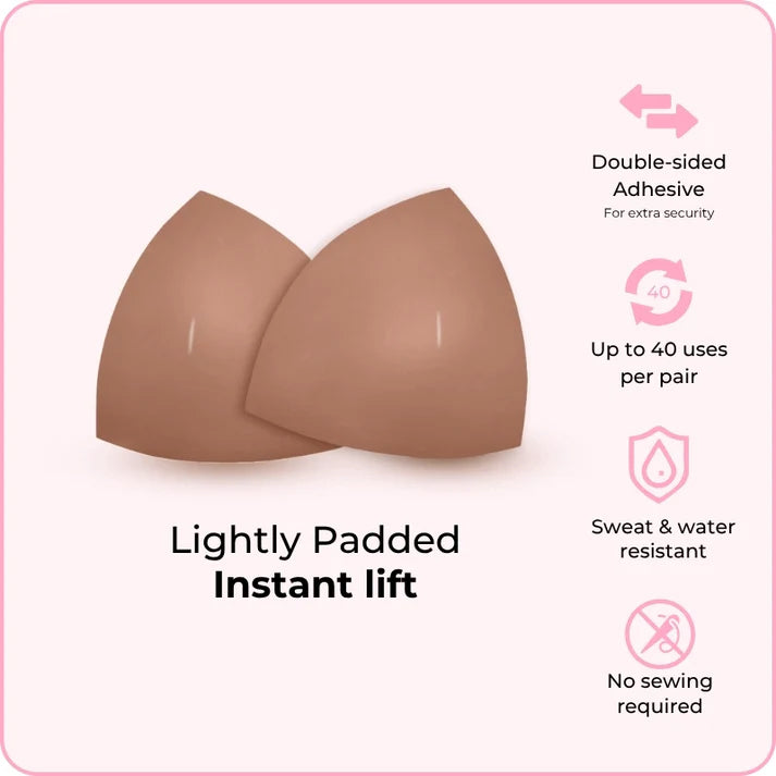 Invisible Lift Inserts with Double-Sided Adhesive