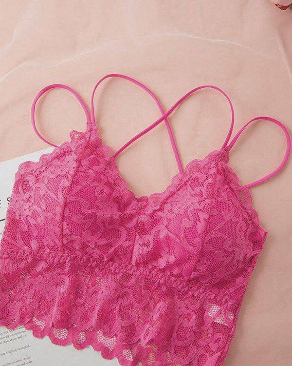 Romantic Lace Bralette & Panty Set – Alluring, Delicate Lingerie Bundle