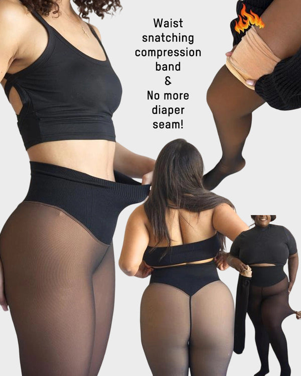 Viral One-Seam Sculpting Fleece Tights