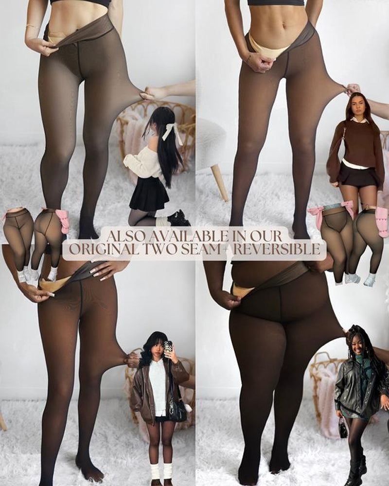 Viral One-Seam Sculpting Fleece Tights
